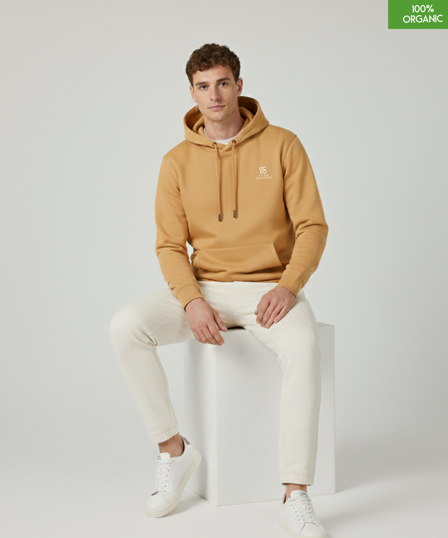 Organic Cotton Hoodie | Nispero | Relaxed Medium Fit.