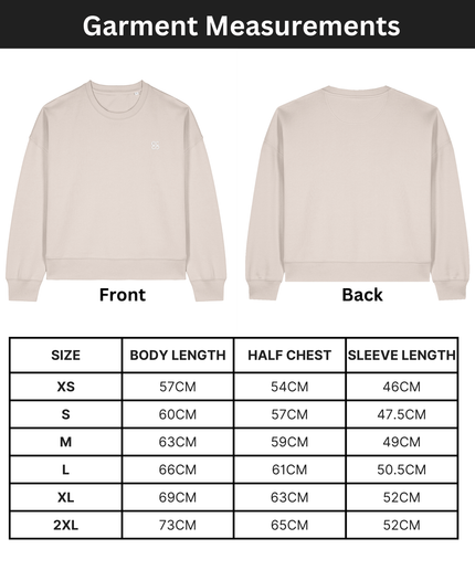 The women's crew neck sweatshirt | Eco-Heather | Medium fit | 300gsm