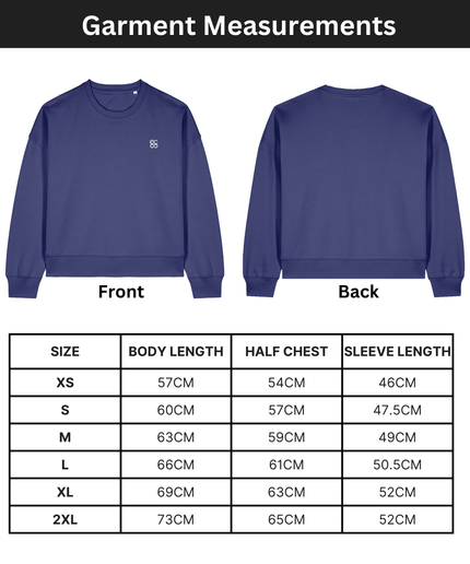 The women's crew neck sweatshirt | Dusk | Medium fit | 300gsm