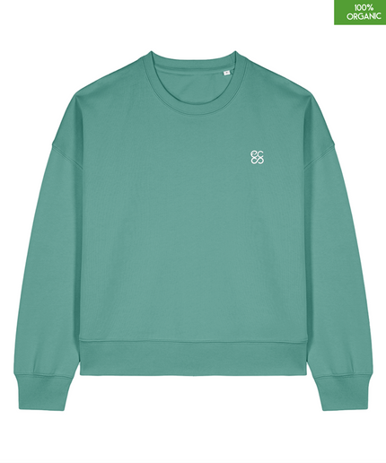 The women's crew neck sweatshirt | Green Bay | Medium fit | 300gsm